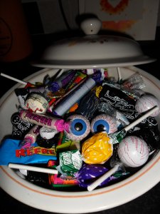 Sweets prepared for guests