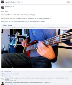 Mention on a Facebook