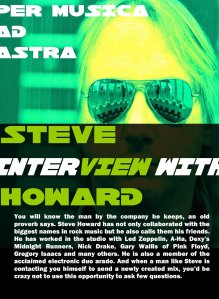 Steve Howard Interview page 1