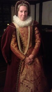 It took seven years of research before this hand sewn costume could be made. 