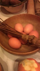 A traditional whisk made from birch twigs used  in Tudor times. Works better than the metal ones we use today!