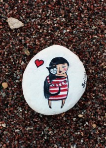 Pebbles on the beach