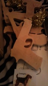 Wooden guns at Coningsby stand - you can now be James Bond as well!