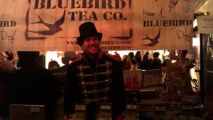 Bluebird Tea Co. at their stand