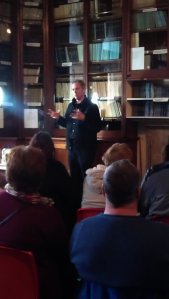 Jasper and the audience