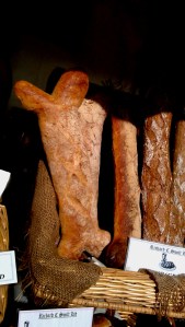 Bone shaped bread from Swift Bakery