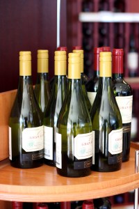 Ten green bottles were standing on the...table 