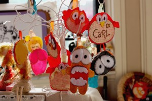 Close look at the personalized gifts presented at the market