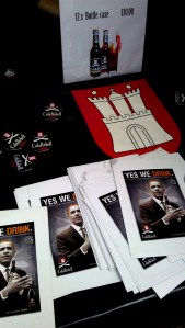 Cola Rebell's unique advertising with President Obama going , well..rebel