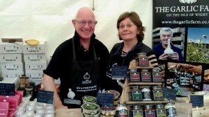 Garlic Farm was a big hit with visitor at the Chilli Market - the company is very client friendly!