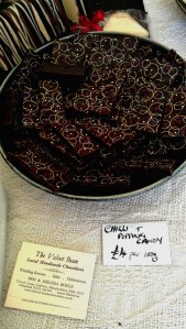 Handmade chocolate cake with popping candy!