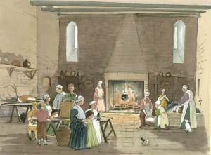 The Kitchen - painting by Terry Ball