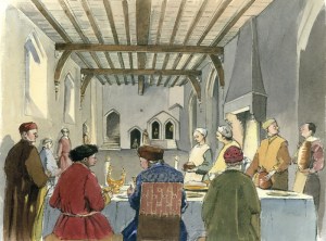 The Great Hall - painting by Terry Ball