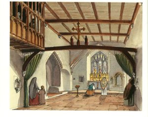 The Chapel - painting by Terry Ball