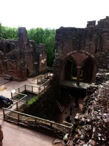 A view from the footpath in the Solar Block