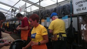 Volunteers  were moving so fast, it was hard to take pictures sometimes