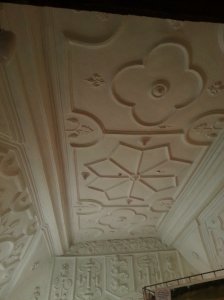 Beautifully decorated interiors of the art gallery