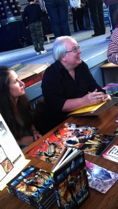 Mike Collins meeting the fans 