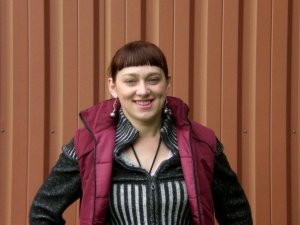 Rita at Roskilde Work Camp 2007