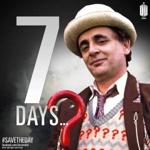 Sylvester McCoy as the Seventh Doctor