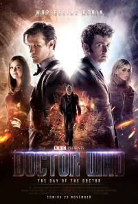 Official movie poster for the "Day Of The Doctor"