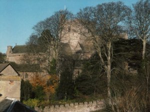 Brecon cathedral   - A view from The King's steps. Photography by Trevor Clarke Photography. Used with permission