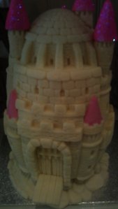 Now this is what we call an Eastern Egg - a castle  for a princess!