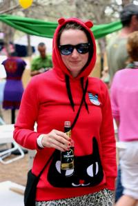 Cat fashion at Earth Garden - our tribute to Humans of New York!
