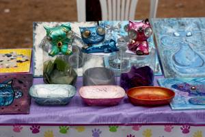 Cats and soap dishes.