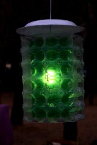 This is how you do it - turn an old plastic bottle into a decorative lamp!