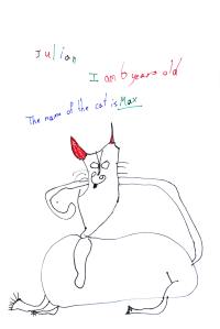 Max - a cat made by Julian