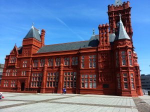 Western facade of Pierhead Building