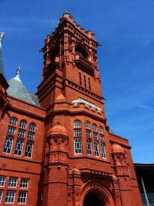 The Big Ben of Wales block tower 