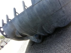 Another shot of the sculpture