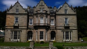Baskerville hotel - view from the gardens