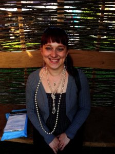 Rita at Hay on Wye Festival in 2013