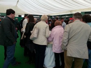 Queue to the check out