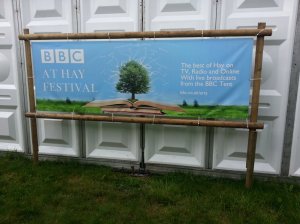 BBC at Hay Festival poster