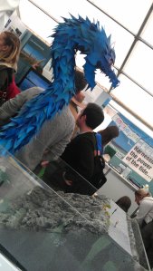 Blue Dragon at Tidal Lagoon stall