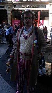 Peter Davison would be proud