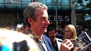 Fans are the most important - the new Doctor started signing autographs straight away