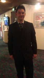 Look at the fabulous hair - it's the10th Doctor!