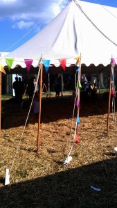 Hay fever tent - do you wanna roll in hay?