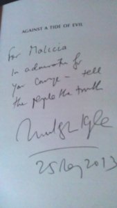 Mr Kapila's words of encouragement for Malicia