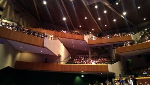 Upper part of the auditorium and balconies