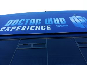 The main entrance to the building