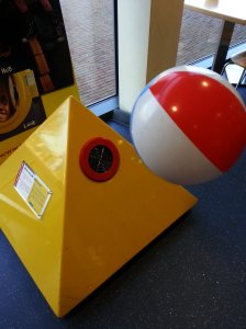 Real science to entertain the kids. Do you know what makes the beach ball fly?