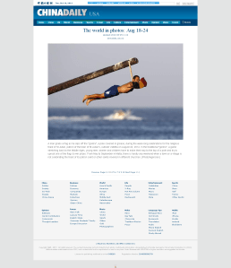 China Daily 25th of August 2014