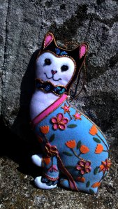 Tintern Abbey has a cat