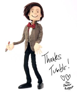And Matt Smith as 11th Doctor Puppet